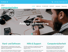 Tablet Screenshot of dercomputerladen.net